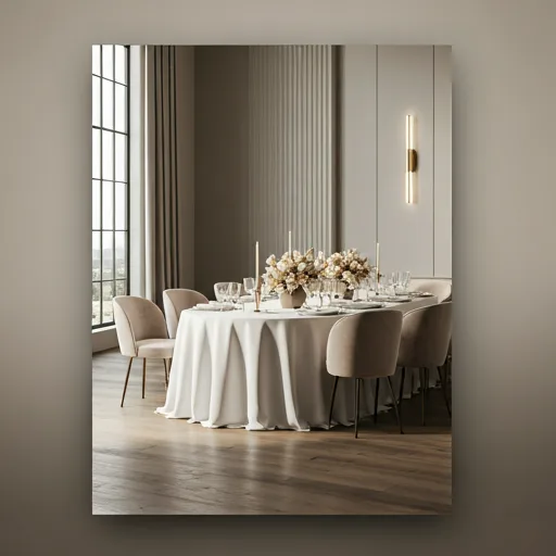 Guests at a wedding reception styled by an event planner